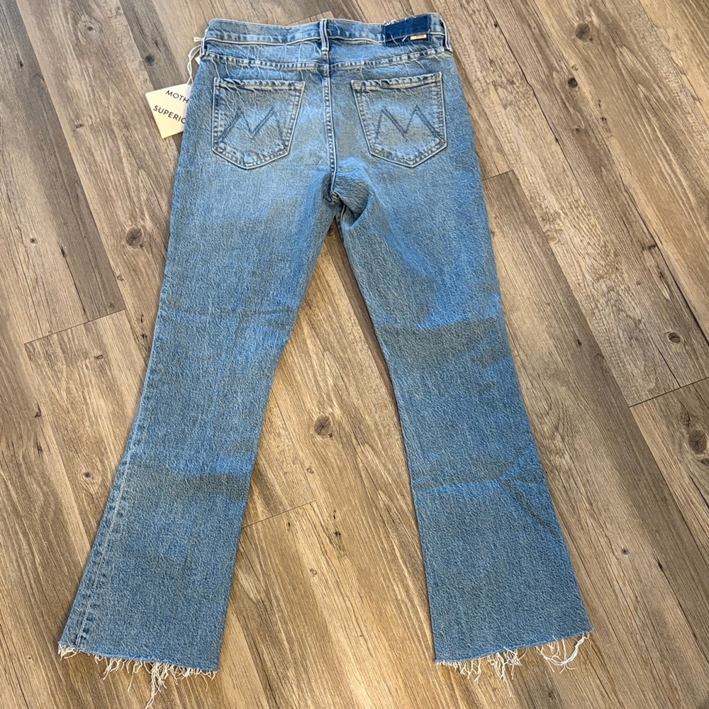 Mother The Outsider Flood Jeans – Are We There Yet Size 28 | NWT - Picture 14 of 16